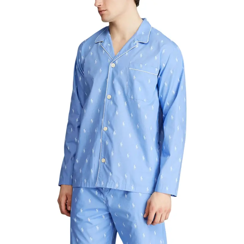 Polo Ralph Lauren Pajama Top Men's Light Blue-3