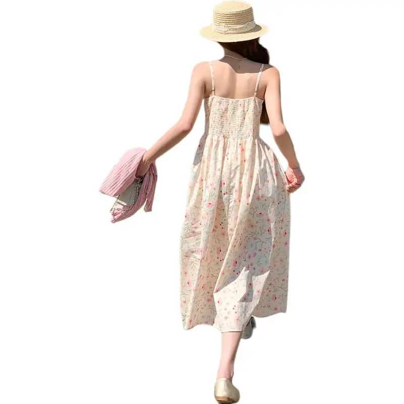 Fele.d Skirt Set Women's Pink/Floral-1