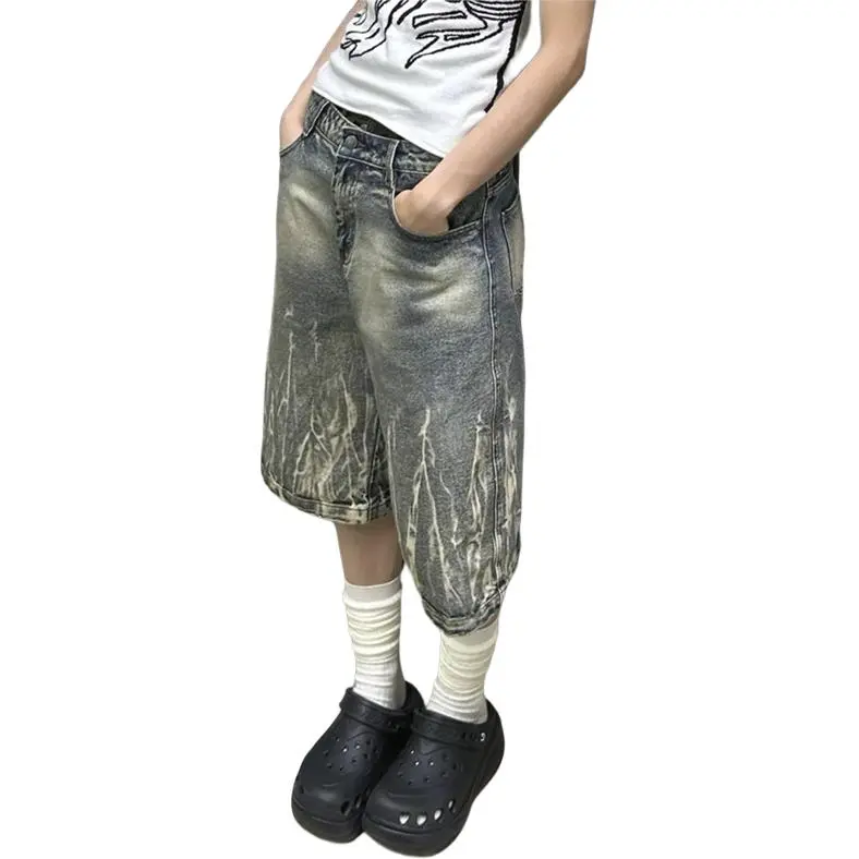 CORNILOT Denim Shorts Unisex Blue-1