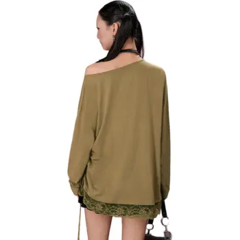 UNIFREE Regular T Shirt Women's Army Green