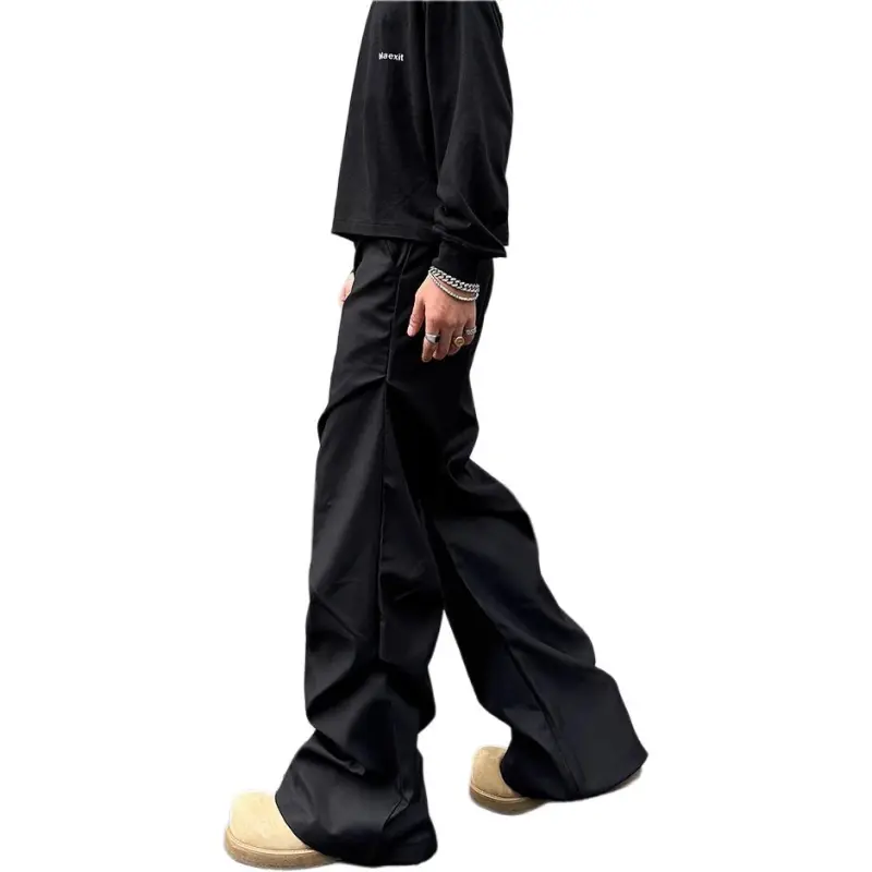 KVIV Suit Trousers Men Black -7