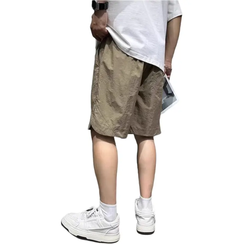 DAFK Casual Shorts Men Khaki -2
