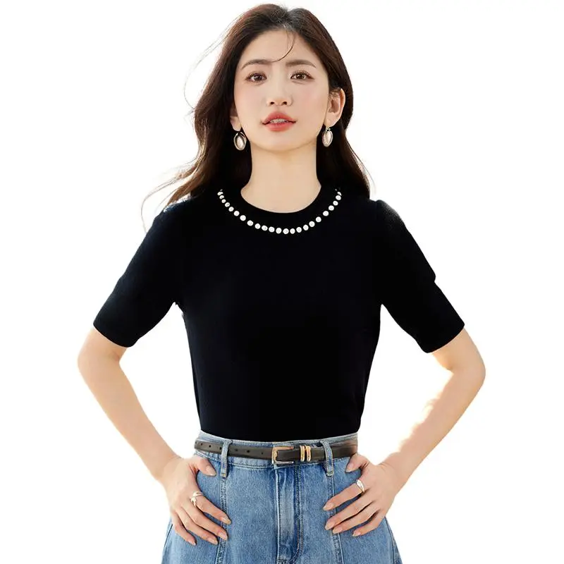 La Chapelle Puff Sleeve T Shirt Women's-2