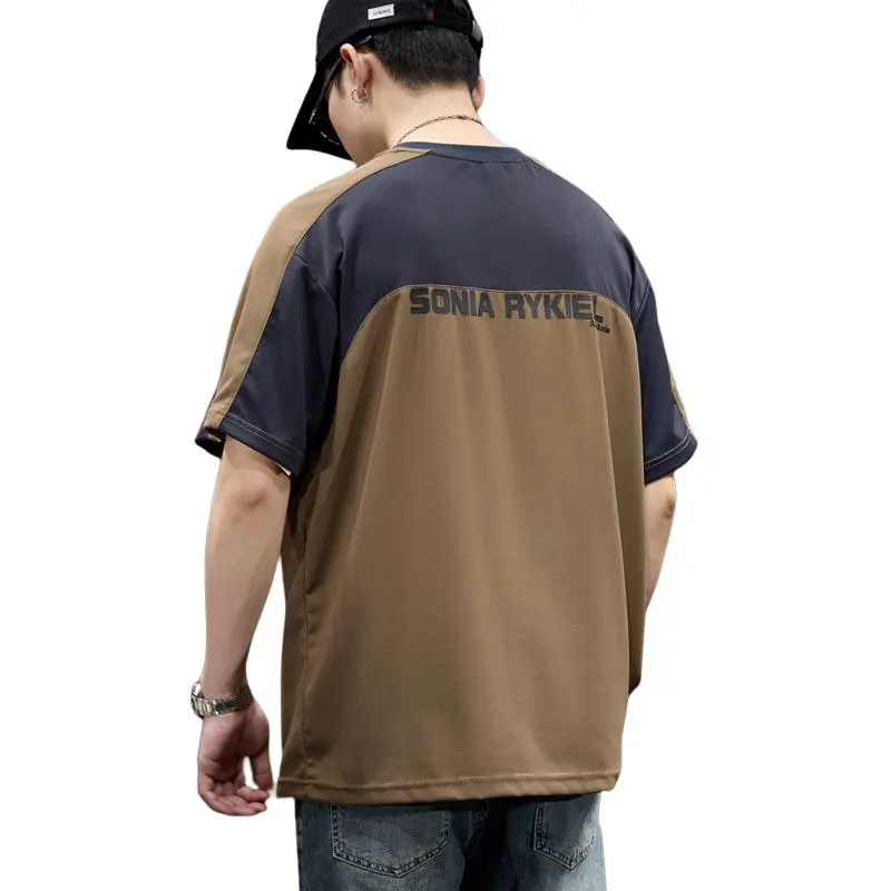 BUYDAUL T Shirts Men Coffee-3