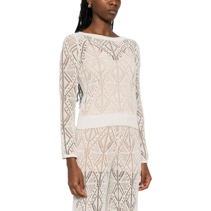 LIU·JO Crochet knit Top-3
