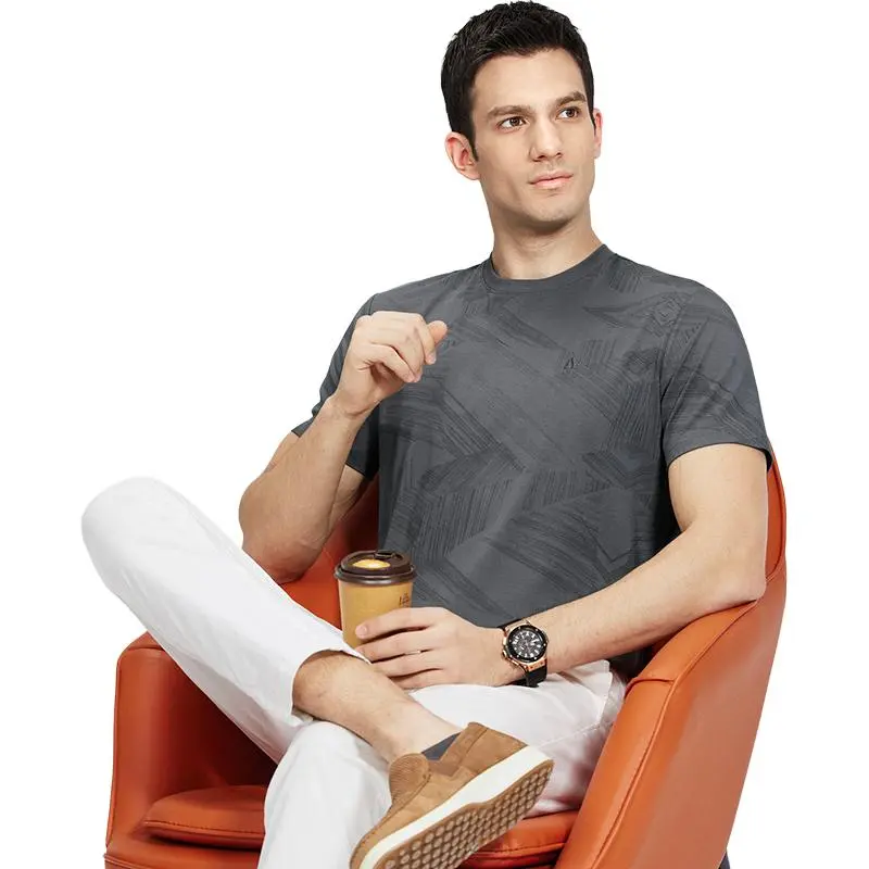 FIRS T Shirt Men's New Iron Gray-4