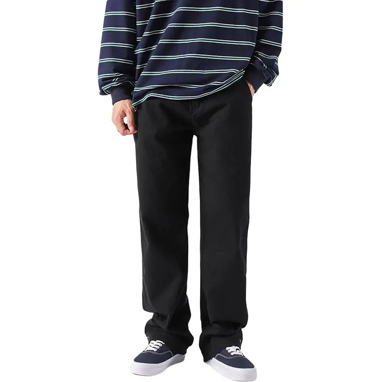 SONGS ALONG Jeans Unisex Black-3