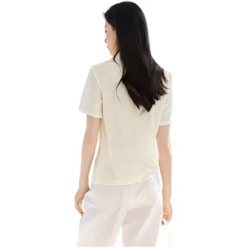 IHIMI Shirt Women's Cream White