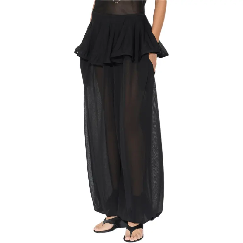 Alaia Knit Peplum Pants-1