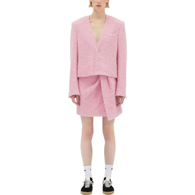 MSGM Textured knit Jacket-1