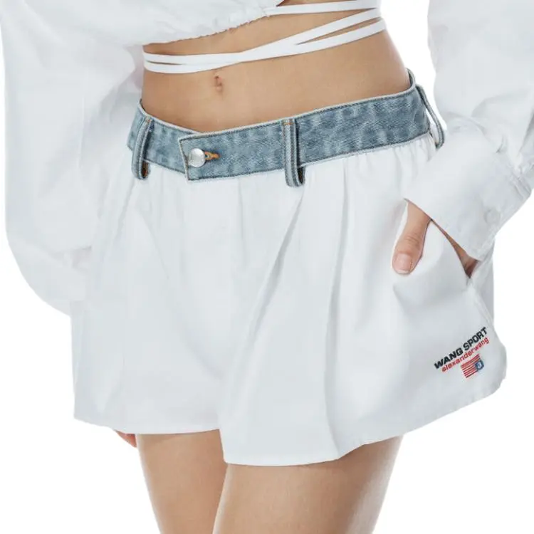 Alexander Wang Denim Waist Shorts-4