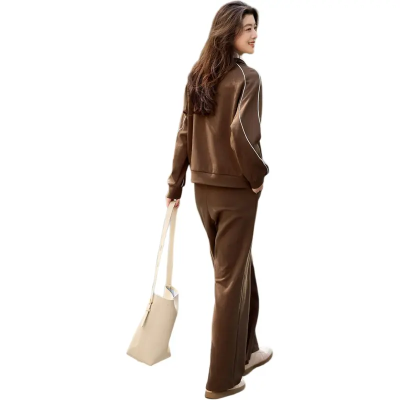 XWI Casual Suits Women's Coffee-1