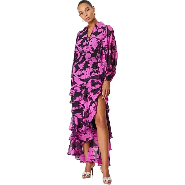 ELLIATTCOLLECTIVE Long Sleeved Dresses Women's Multicolor-0