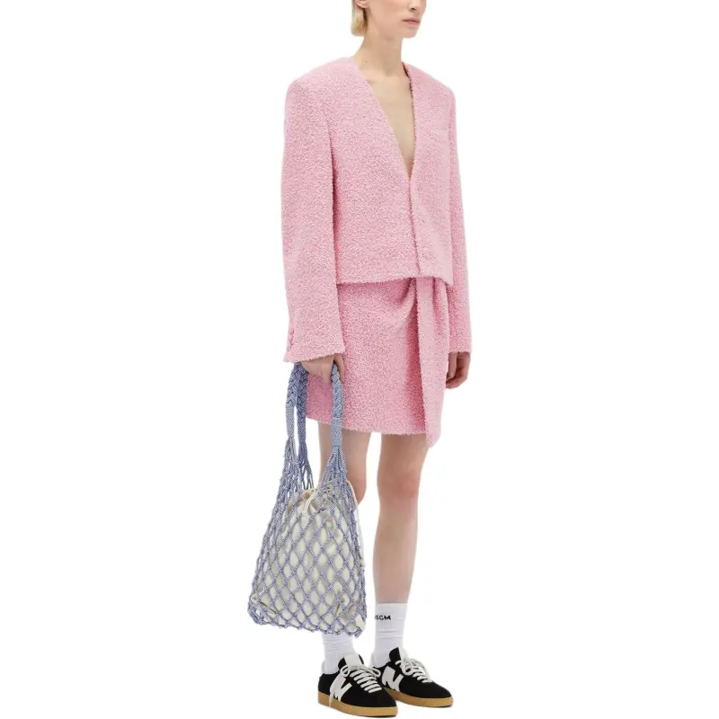 MSGM Textured knit Jacket-3