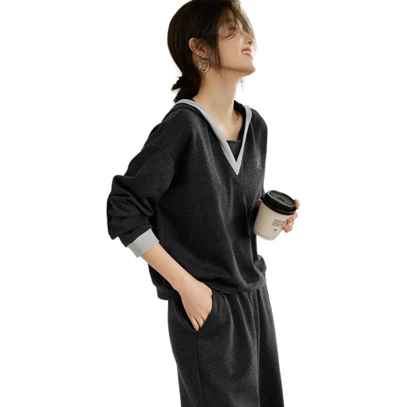 XWI Casual Suit Women's Dark Gray-2