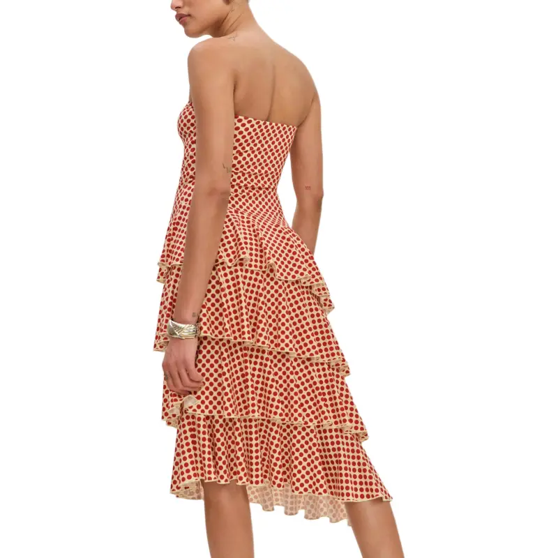 REFORMATION Ayla Knit Dress Sleeveless Dress Women's-2