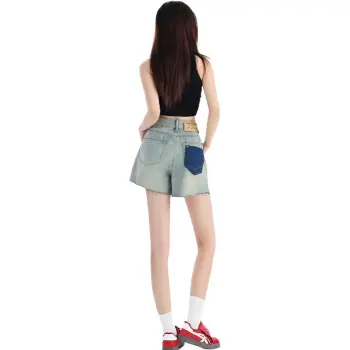 Kele Coco Denim Shorts Women's Light Blue