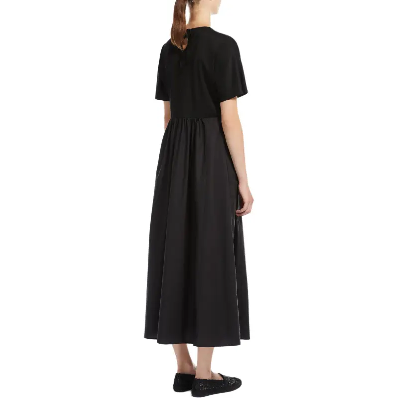 WEEKEND MaxMara Short Sleeved Dress Women's Black-2