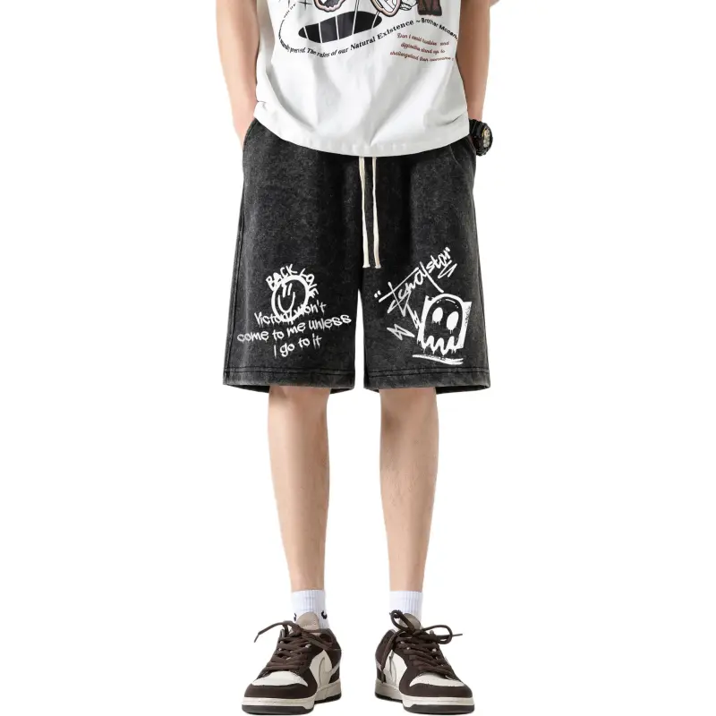 FONDLOOK Casual Shorts Unisex-2