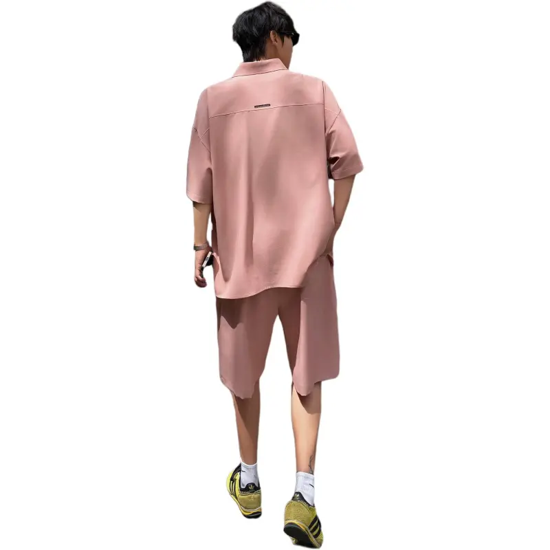 URBAN AUTHENTIC Shirt Matching Set Unisex-11