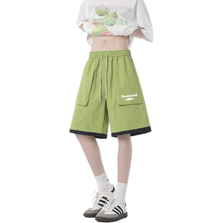 Sanrio x CINNAMOROLL Yugui Dog Casual Shorts Unisex-19