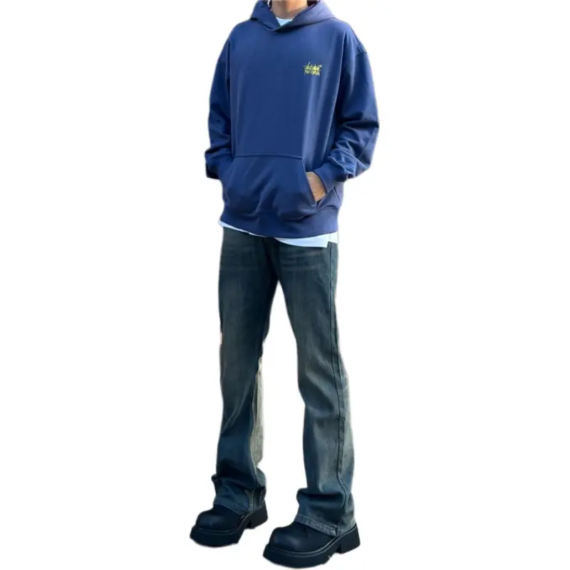 KVIV Jeans Unisex Vintage Blue -1