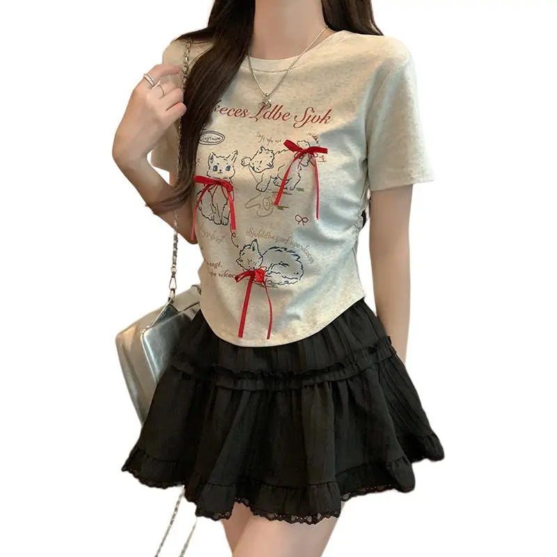 GOSO Set in Sleeve T Shirt Women's-2