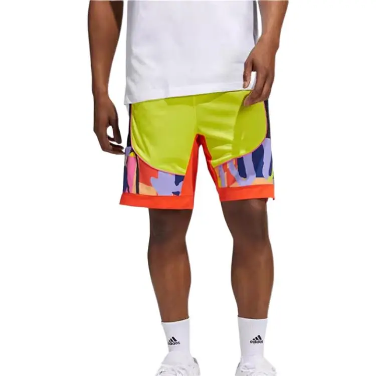 Adidas Sports Shorts Men's Yellow-1