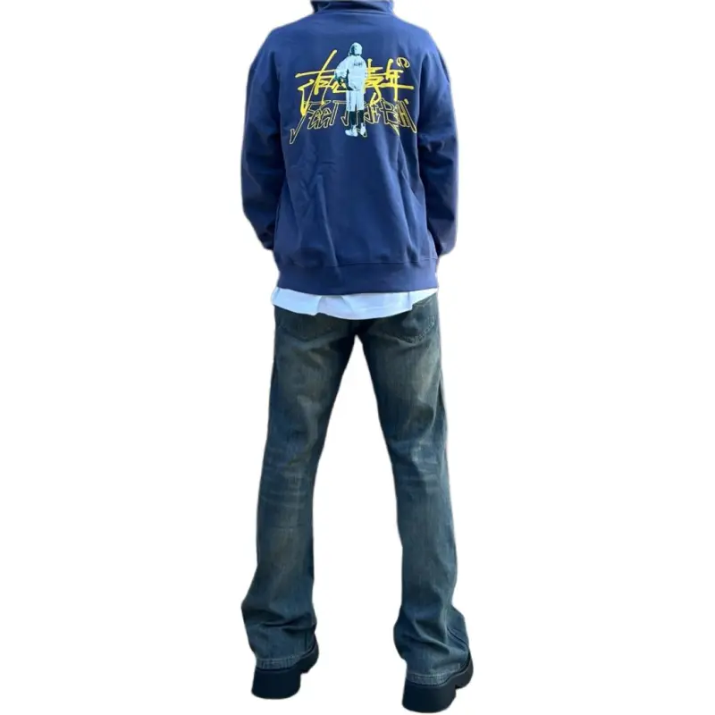 KVIV Jeans Unisex Vintage Blue -2