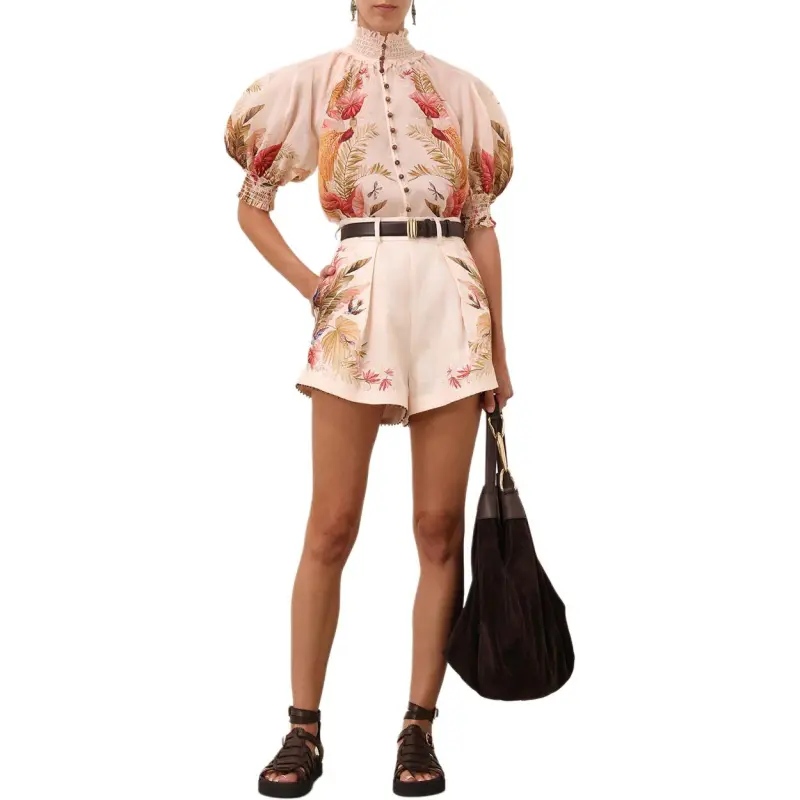 Zimmermann SS25 Shirt Women's Pink-2