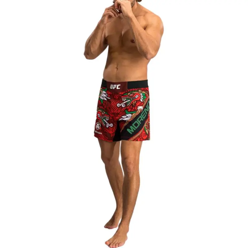 VENUM x UFC Unrivaled Brandon Moreno Sports Shorts Unisex Red 003-3
