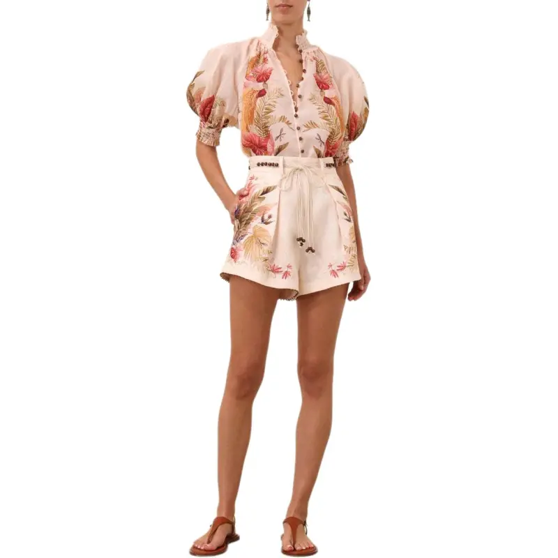 Zimmermann SS25 Shirt Women's Pink-1