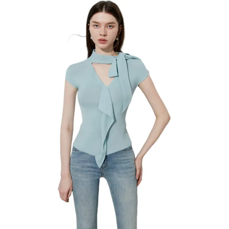 DPLAY Knitwear Women's Glacier Blue-5
