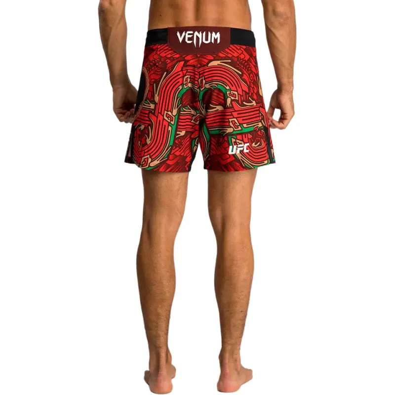 VENUM x UFC Unrivaled Brandon Moreno Sports Shorts Unisex Red 003-1