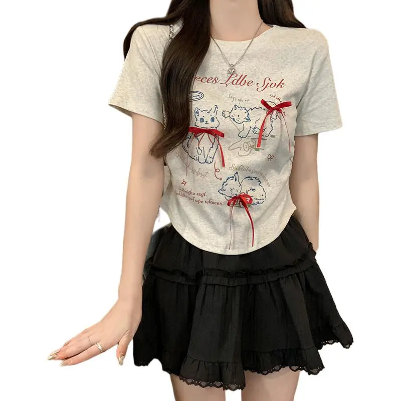 GOSO Set in Sleeve T Shirt Women's-4