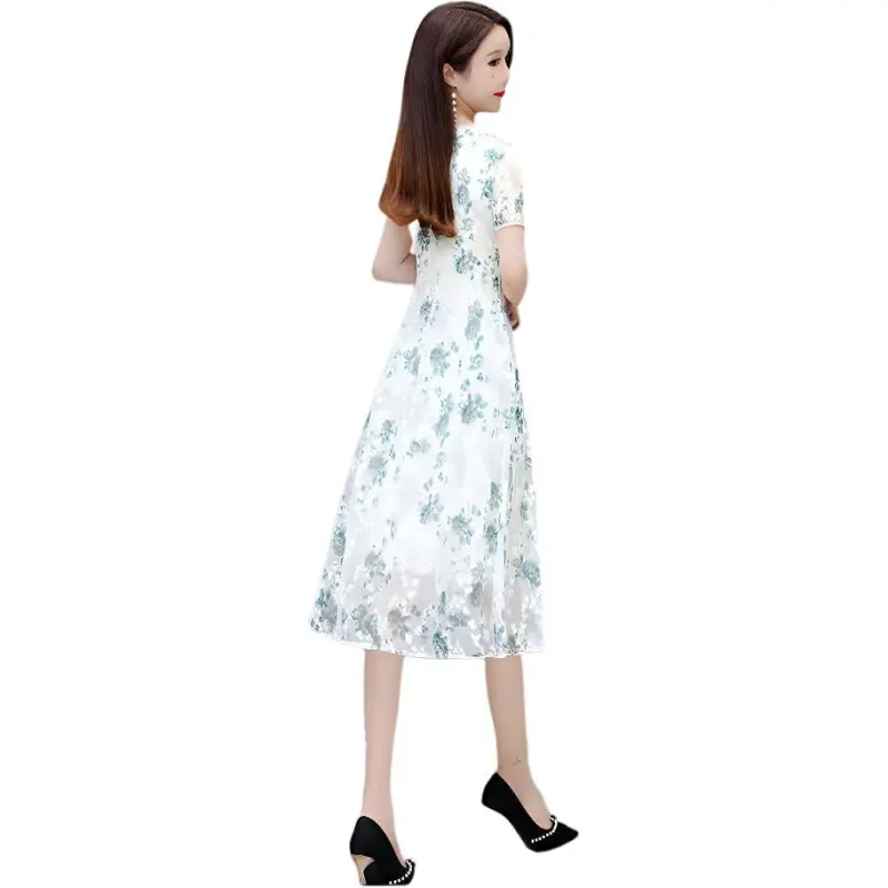 The Temptation Of The Muse Short Sleeved Dress Women's-6