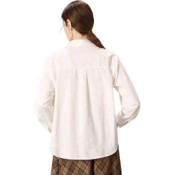 FENHONGMALI Shirt Women's White