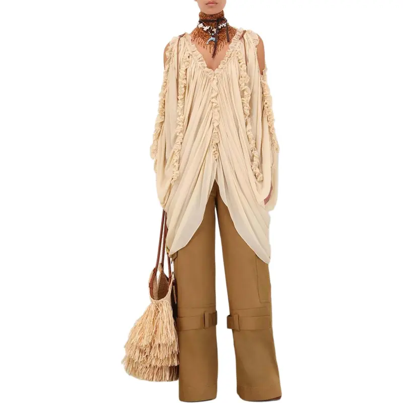 Zimmermann Illuminate Draped Blouse-1