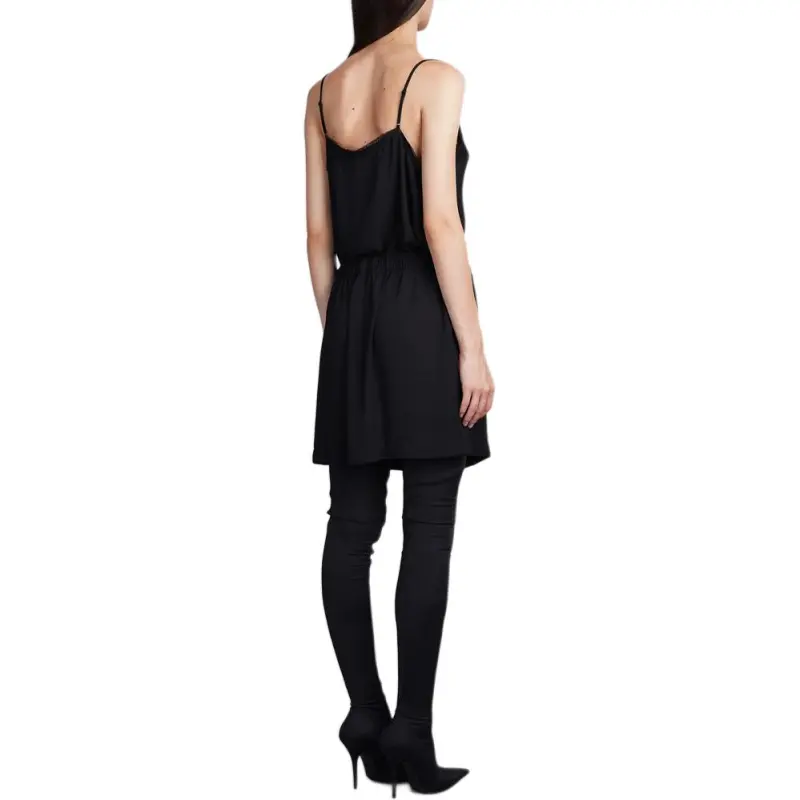 Balenciaga Lace Trimmed Mini Dress-4