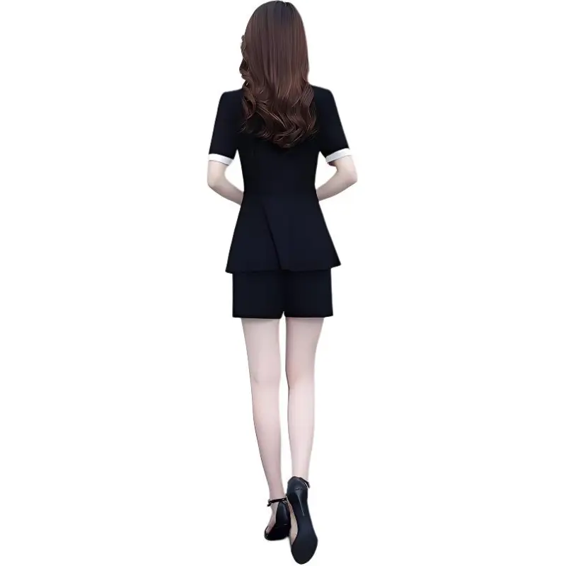 Flowers In Water Casual Suit Women's-1