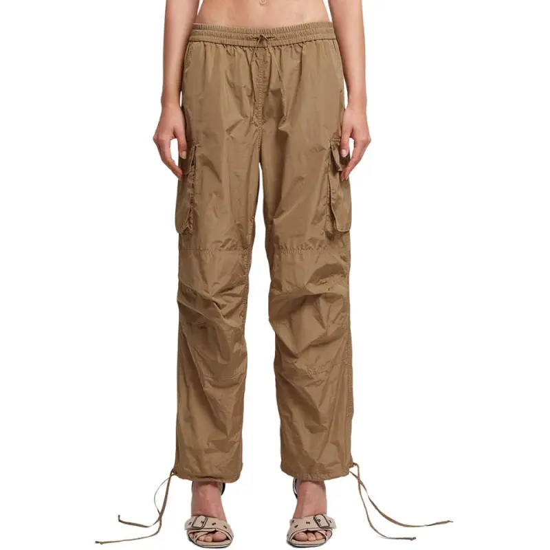 MSGM Wide Leg Drawstring Cargo Trousers-1