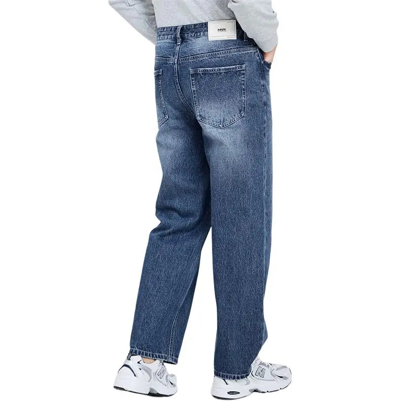 FAIRWHALE Jeans Men's Dark Blue-3