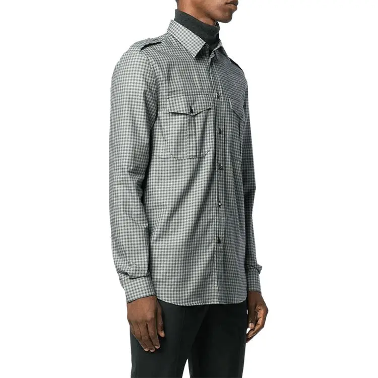 Givenchy Shirts Men Black-3
