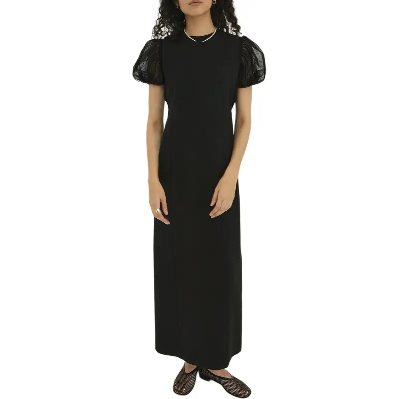 CLANE Sleeveless Dresses Women's Black-2