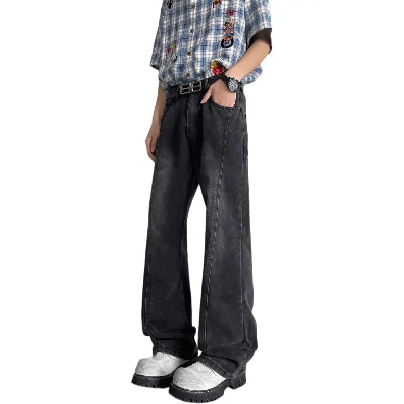 DUATOGE Jeans Men Black -3