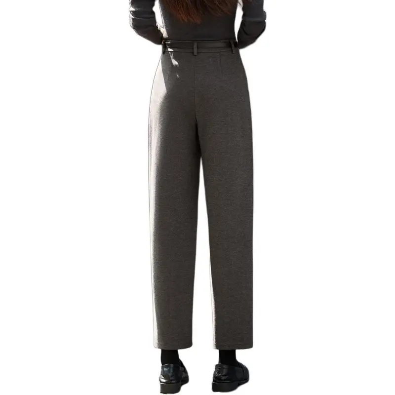 Mo Han Yi Mei Casual Pants Women's Medium Gray-4