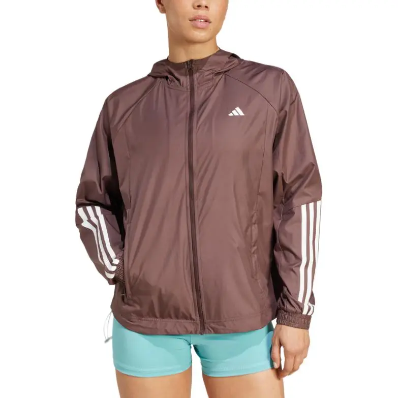 Adidas WIND.RDY HYPERGLAM WINDBREAKER Jackets & Coats Women's Brown-2