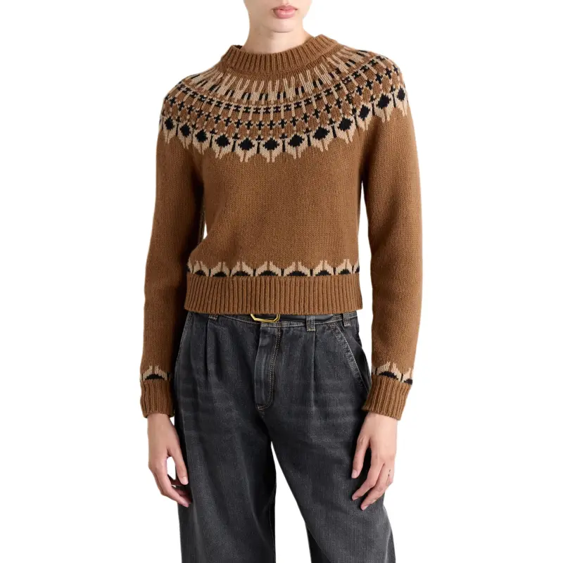 NILI LOTAN Sweater Women's Camel-1