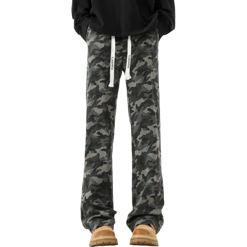 Maxim's De Paris Jeans Unisex Camouflage-1