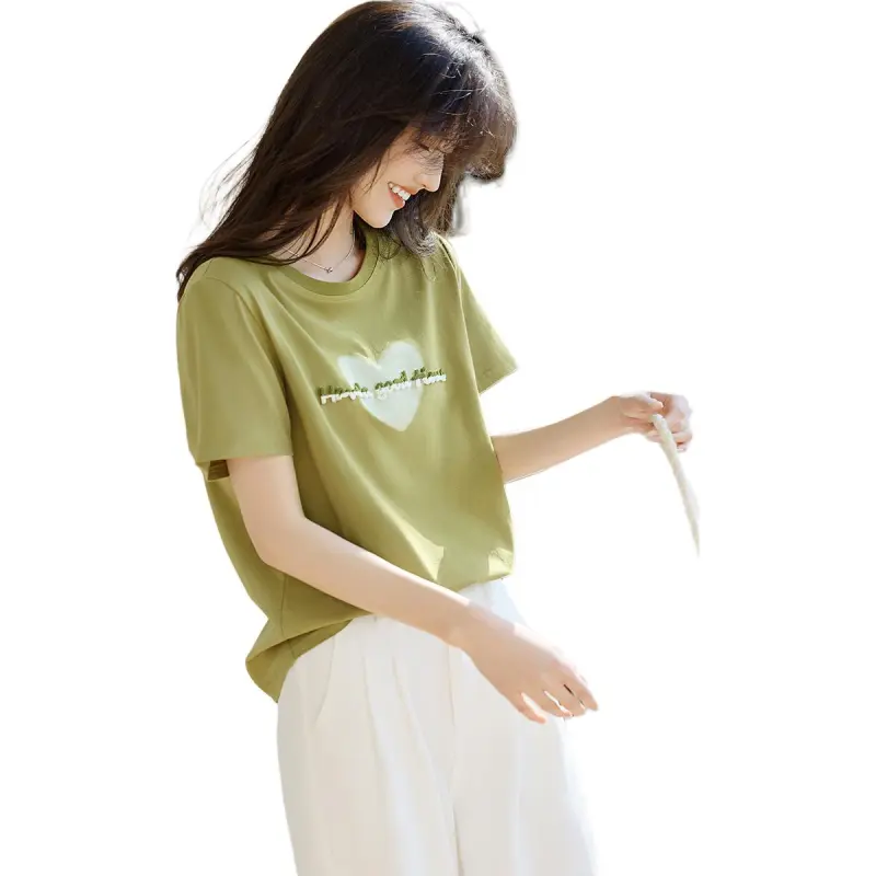 XWI T Shirt Women's Matcha Green-4